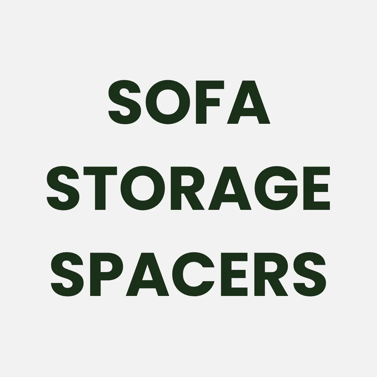 Sofa Storage Spacers