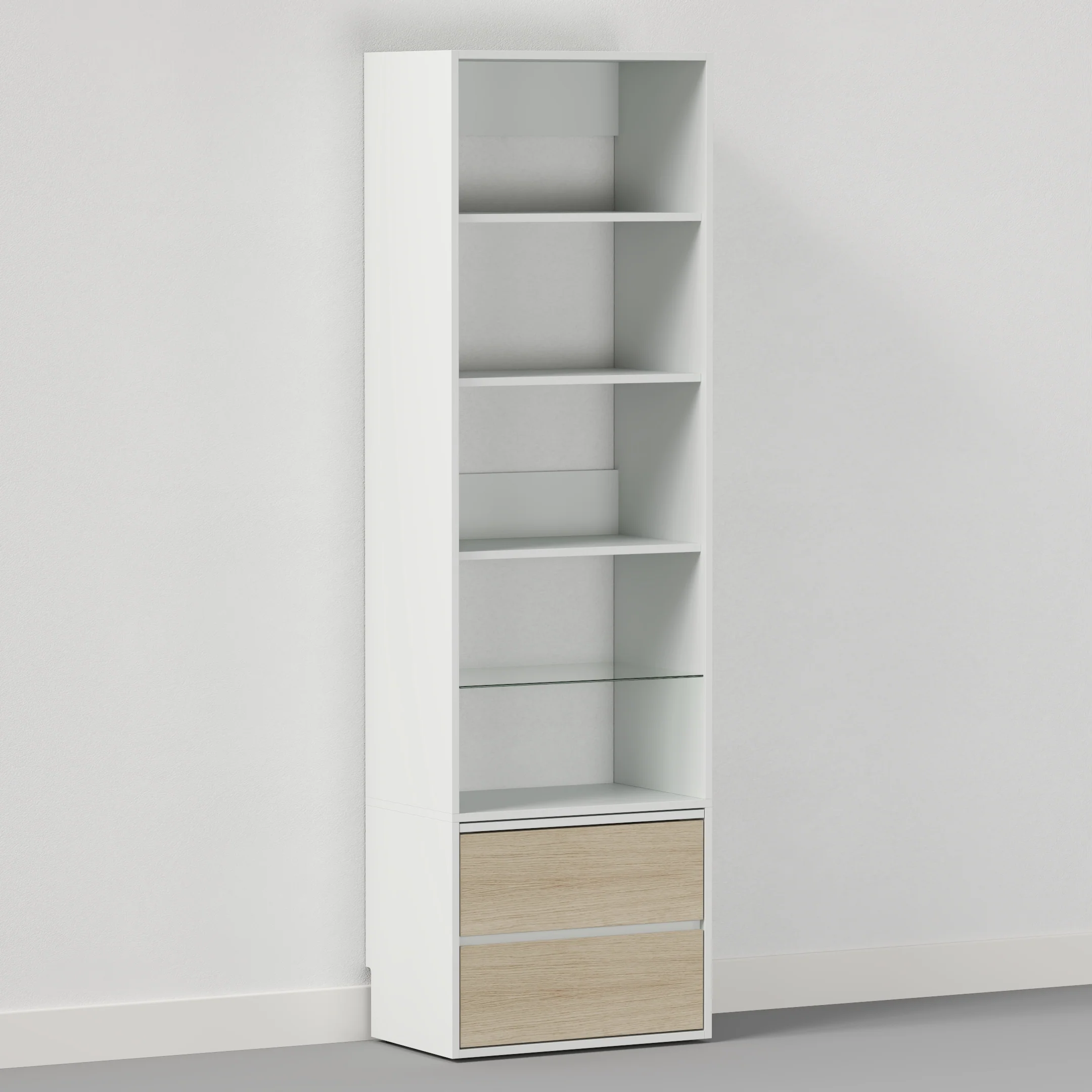 Tall Nightstand Cabinet - Twin / Vertical - Image 5