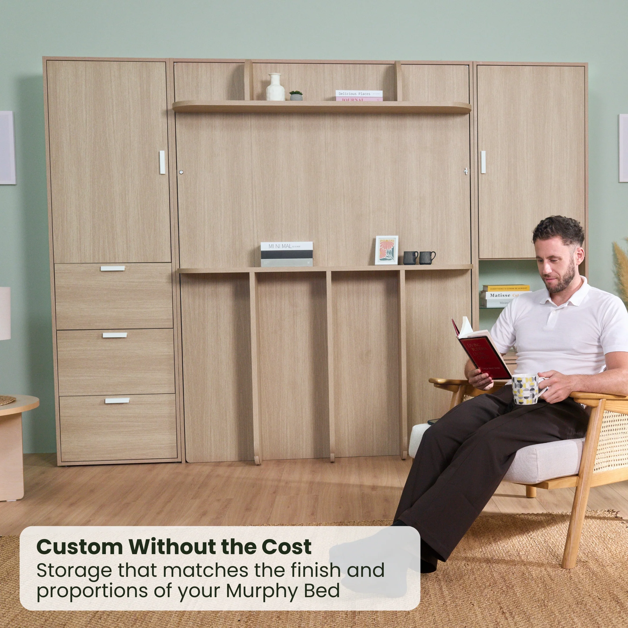 Tall Side Cabinet - Twin / Vertical - Image 4