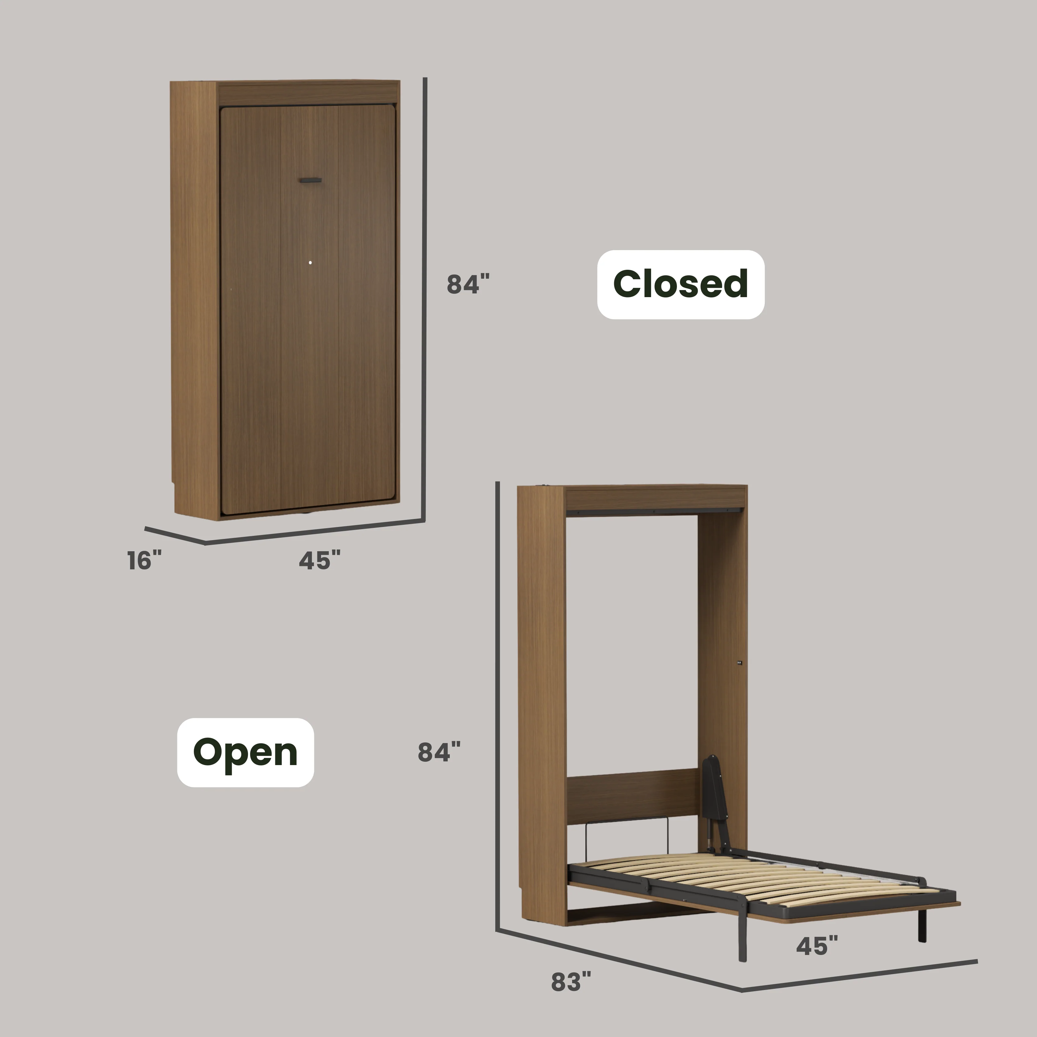 The Lori Bed - Twin / Vertical - Image 5